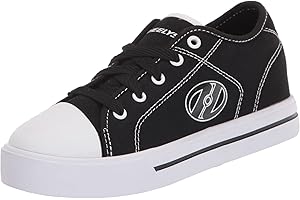 HEELYS Classic X2 (Little Kid/Big Kid/Adult) Black/White 3 Little Kid M