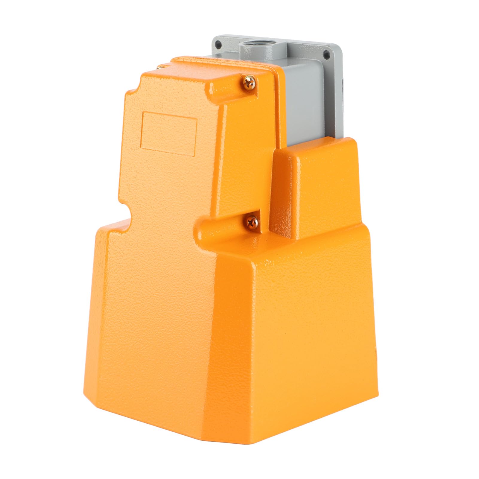 Foot Switch Pedal 250V 10A Momentary Heavy Duty Oil Resistant Foot Pedal On/Off Switch with Guard Aluminum Alloy