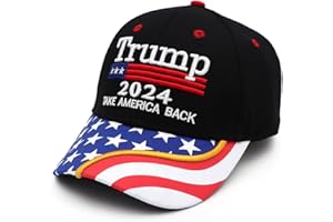 ENGMOO MAGA Hat Trump Hat Donald Trump 2024 Hat Make America Great Again Adjustable Baseball Cap with USA Flag for Women Men