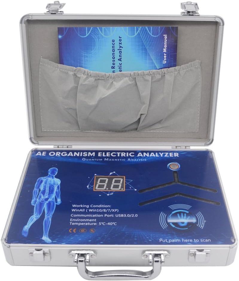 Quantum Resonance Magnetic Analyzer Sub-Health Body Analyzer 47 Reports English and Spanish Software 2019