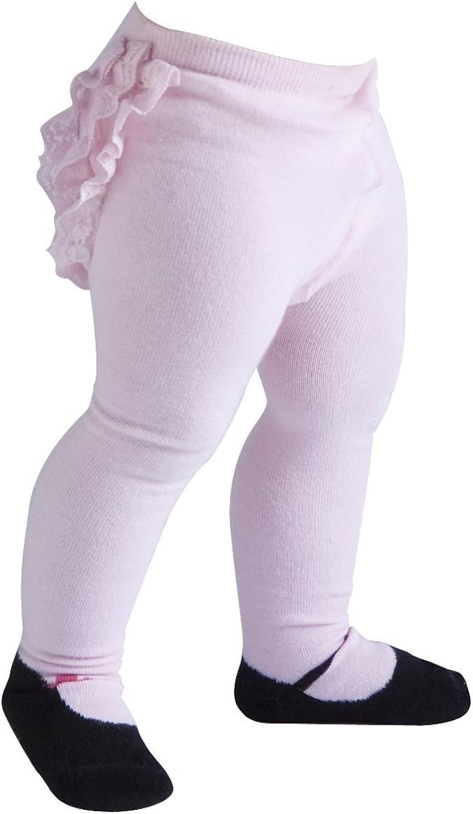 pink baby tights