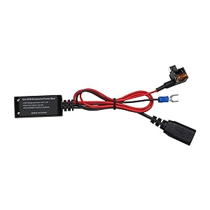 2A AUTO-VOX Hardwire Kit Low Profile Mini Fuse Adapter with USB Port Hub for YI Dashboard Rova Dash Cams A1 C1 C1 Pro C2 VCR Recorder Cameras,Smart Phones and Any Device Powerd with USB Cable