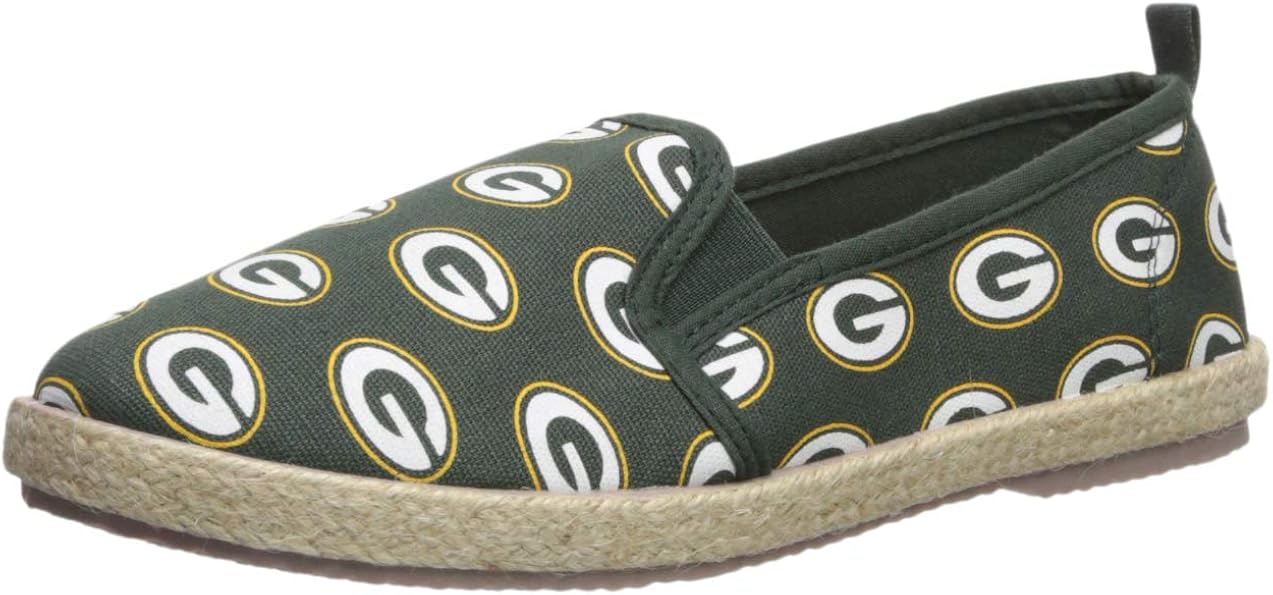 FOCO NFL Womens Espadrille Canvas Shoe - Womens : Clothing