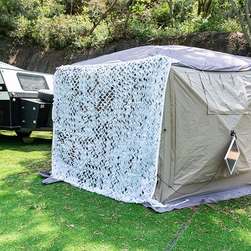LOOGU Camouflage Netting, Sun Protection, Various Sizes and Colours, Privacy Screen for Garden, Leisure, Camping, Party, Bar, Hunting Decoration