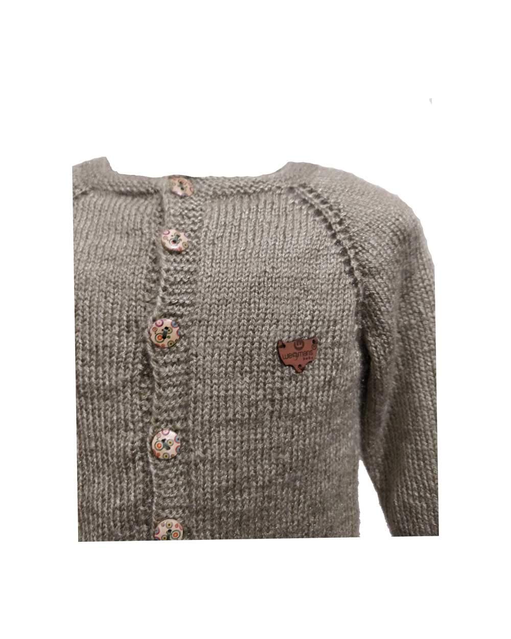 handmade wool cardigan