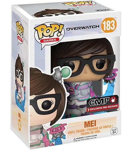 Amazon.com: Funko Pop! Vinyl Overwatch Carbon Fiber D.Va
