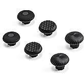 Replacement Thumbstick Caps for PS5 DualSense Edge Controller, Adjustable Thumb Stick Grips for PlayStation 5 Pro Elite Controller with 6 Analog Joysticks