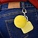 Cute Airpods Silicone Gift for Girls and Women, Lemon Yellow