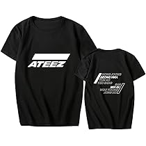 Amazon.com: babyhealthy Kpop Ateez Album T-Shirt Hong-Joong Jong