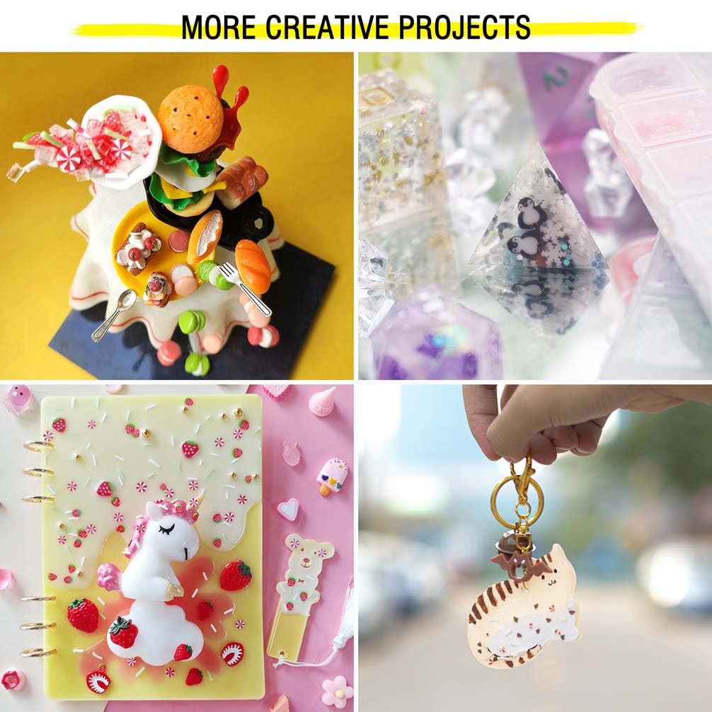 Polymer Clay Penguin Snowflake Sprinkles for Fake Dessert Cake Decor, Decoden Phone Case, Slime Projects DIY, Scrapbooking, Resin Jewelry Making Pack of 20g