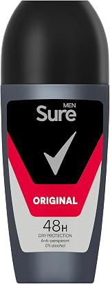 Sure Men Original Roll On Deodorant 48hr Protection MotionSense 50ml Pack of 6 view 2