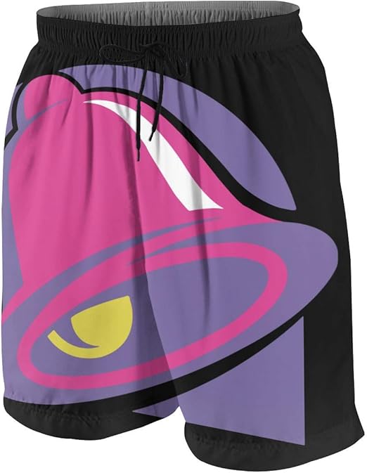 Taco Bell Teen Mens Gym Beachwear Swimming Shorts Beach