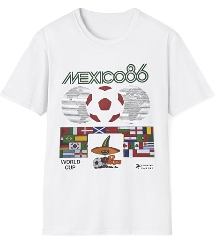 Amazon.com: More T Vicar Men's Mexico 86 Vintage - Football World