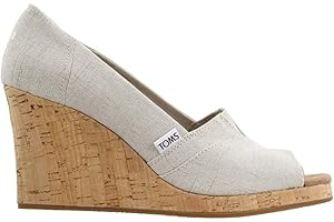 TOMS Women's Classic Espadrille Wedge Sandal