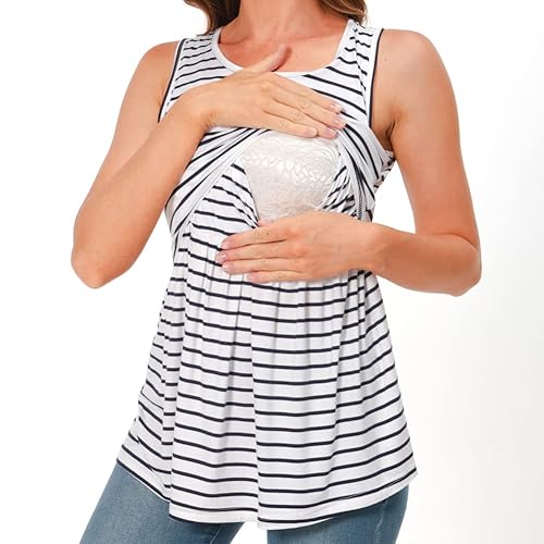 Maternity Clothes Breastfeeding Shirts Bearsland Maternity/Nursing