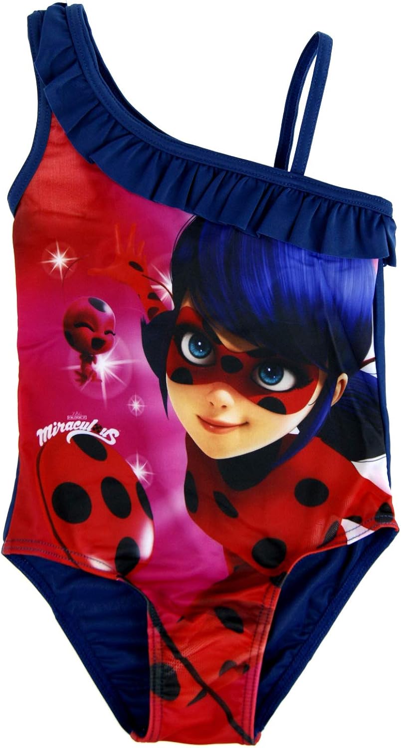Lora Dora Girls Miraculous Ladybug Swimming Costume Swimsuit