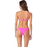 Maaji Women's Sunning Low Rise Tie Side Cheeky Cut Bikini Bottom
