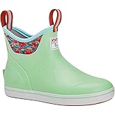 Xtratuf Women's 6 Inch Fishe Wear Ankle Deck Boot Seafoam/Bonefish 6