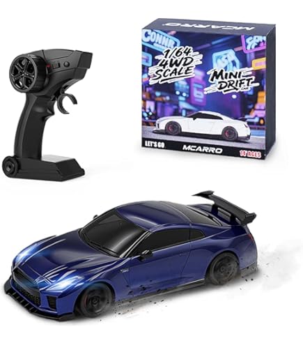 Amazon.com: FLYCOLOR Turbo Racing 1:76 Scale Drift RC Car with