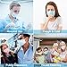 3-Ply Disposable Face Mask, 60 Pcs Individually Packed Earloop Face Masks in 3 Colors, FDA Approved Hypoallergenic Surgical Face Masks, Protection from Dust, Bacteria and Flu