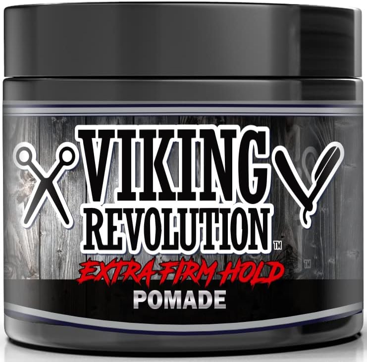 Viking Revolution Extreme Hold Pomade for Men Style & Finish Your
