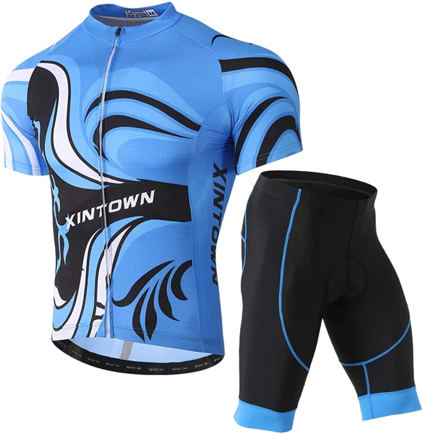 Unkoo Hohe Qualität Schnell Trocknend Team Radsportbekleidung Jersey Trägerhose Kit Shirt ...