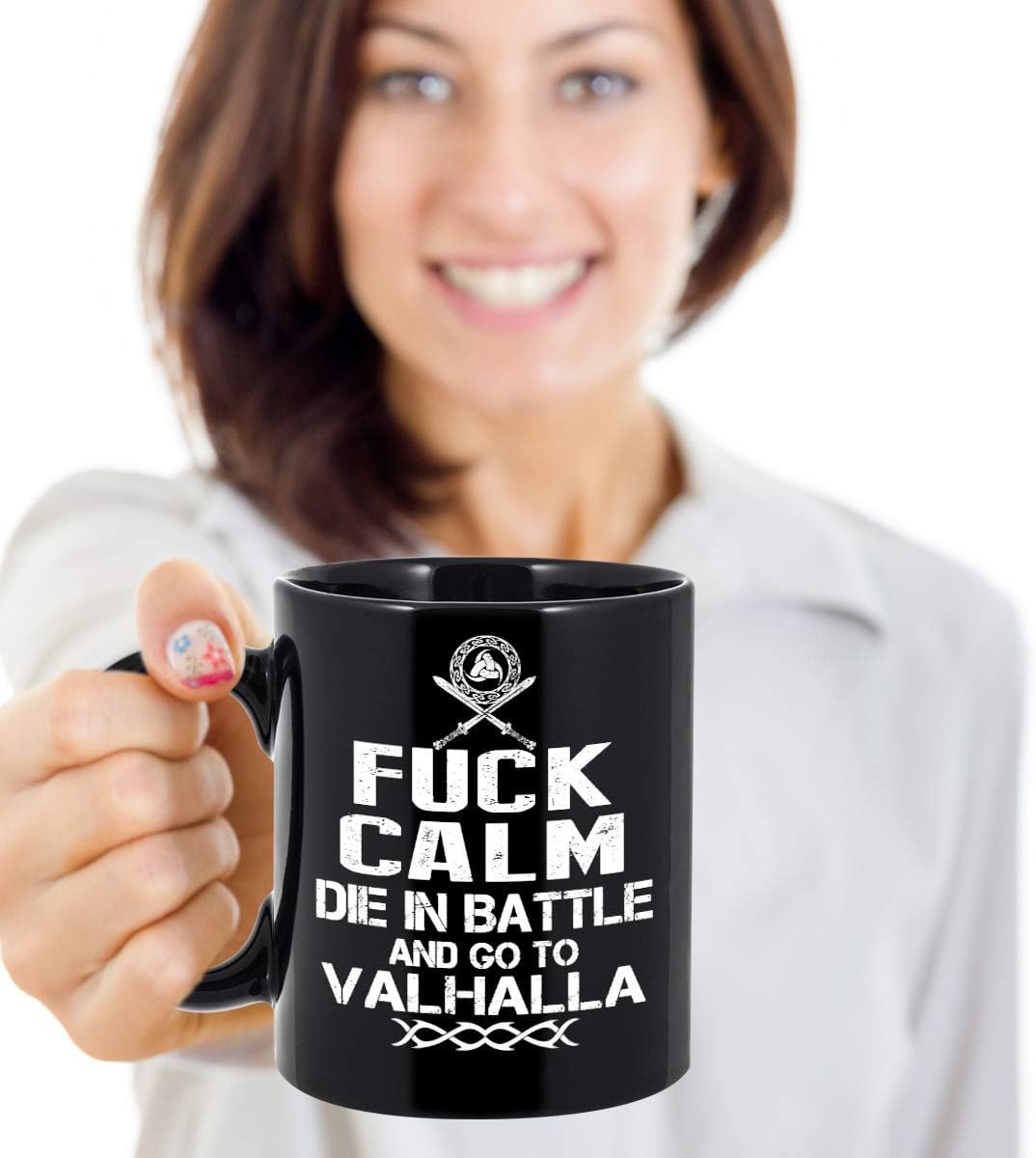 Die in Battlle and go to Valhalla Mug