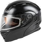 GMAX MD-01S Modular Snow Helmet Black SM