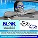 NAK Fitness Swim Goggles Anti Fog No Leaking