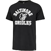 47 Men's MLB Unmatched Franklin Team Color Arched Wordmark Primary Logo Short Sleeve Baseball T-Shirt