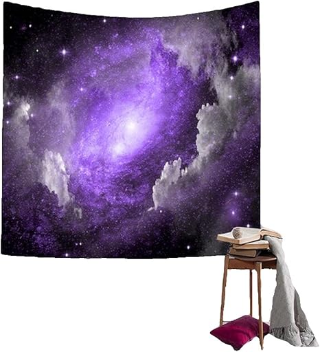 Amazon Co Jp コズミックツリー Cosmic Tree 宇宙 オーロラ 銀河 150x130 マルチカバー ウォールアート タペストリー オシャレ インテリア 5 ホーム キッチン