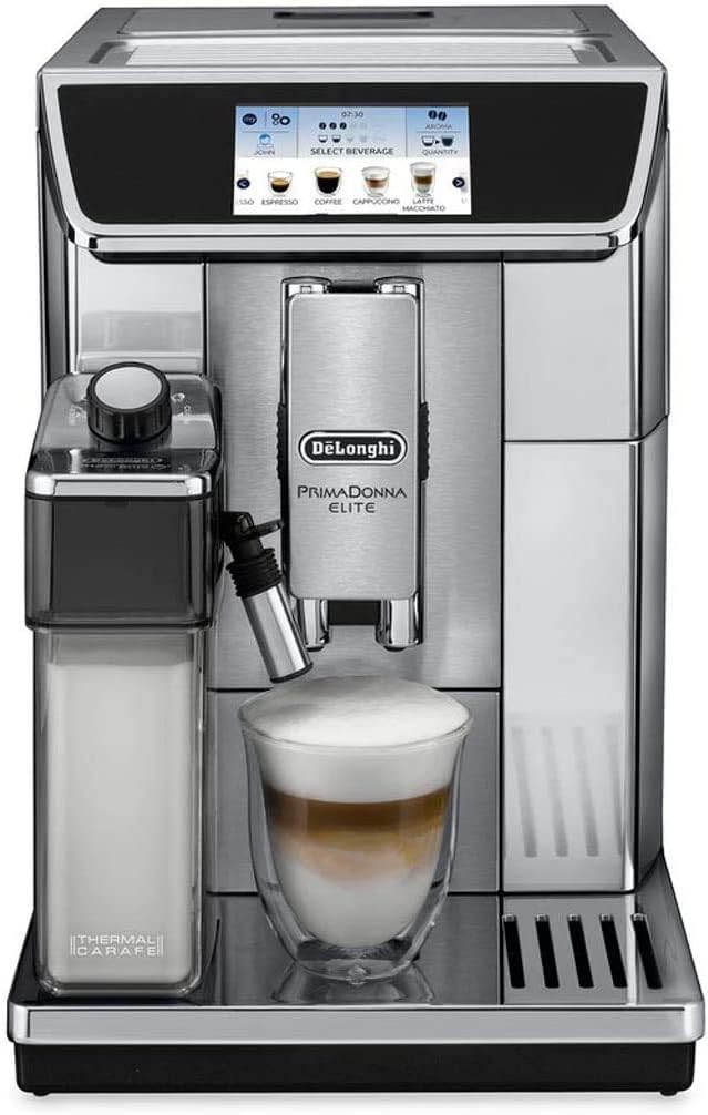 Delonghi Coffee Beans Filter Machine Silver Dlecam650.75M price in