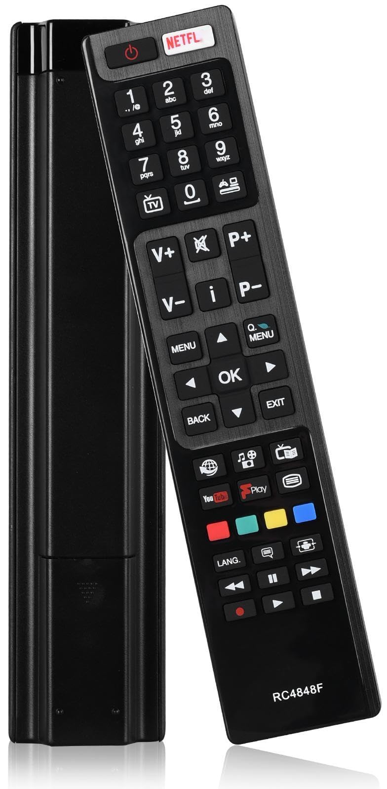 RC-4848F TV Remote Control For Bush LED40127FHDCNTD