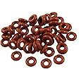 50 Pcs Silicone O Ring Seal Sealing Gasket 3mm x 8mm x 2.5mm