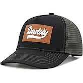 Waldeal Men's Dad Trucker Hat Adjustable Mesh Outdoor Daddy Baseball Caps