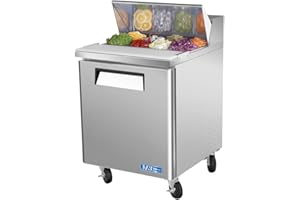 Commercial Kitchen Sandwich and Salad Prep Tables by Turbo Air