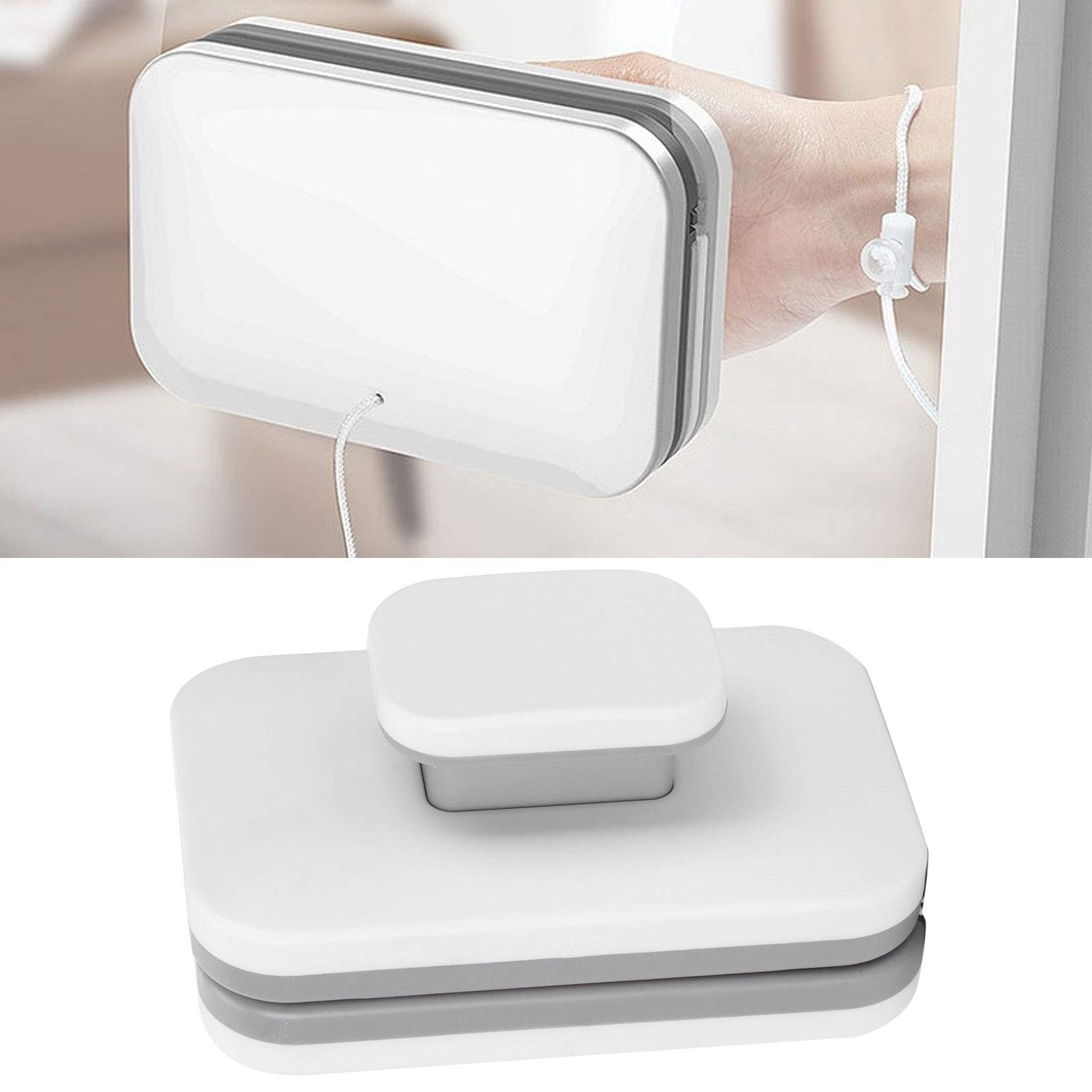 Water Storage Window Cleaning Magnetic Window Wiper Adjustable Double Side Cleaner for Home/Office Use