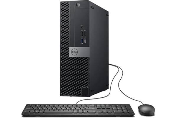 Dell Optiplex 7050 SFF Desktop PC Intel i7-7700 4-Cores 3.60GHz 32GB DDR4 1TB SSD WiFi BT HDMI Duel Monitor Support Windows 11 Pro Excellent Condition(Renewed)