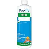 Poolife Defend+ Algaecide 1 Qt - Dual-Action Pool Algae Control Treatment - Non-Foaming Formula Improves Water Clarity - Kills Green, Black &amp; Mustard Algae - Fast-Acting for All Pool Types