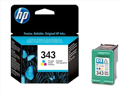 HP 343 Tri-Colour Ink Cartridge 7ml for Deskjet 5740 5740xi 6840