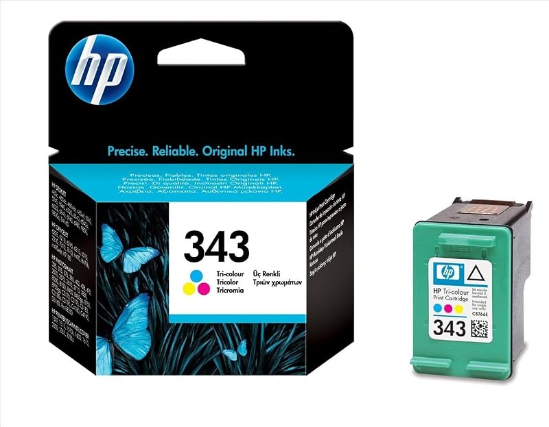 HP 343 Tri-Colour Ink Cartridge 7ml for Deskjet 5740 5740xi 6840
