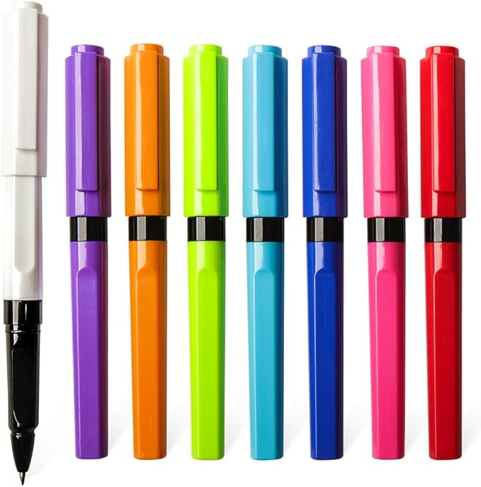 CHoSCH CS8687 Black Rollerball Gel Ink Pen Set, Bullet Tip