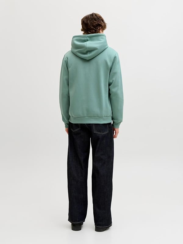 Sweatshirt simples com fecho turquesa L