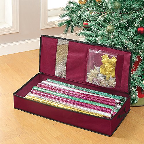 Organize It All Holiday Gift Wrap Organizer