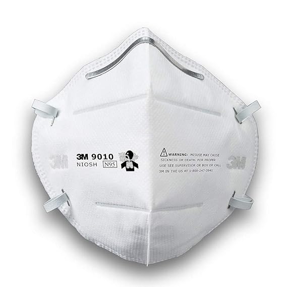 3M 9010 Disposable N95 Particulate Respirator Face Mask (Individually Wrapped) 15 Masks
