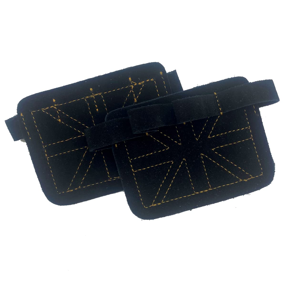 HOUSON grip pads for pull-ups, fitness, bodybuilding & strength training, fitness gloves grip pads hand pads gloves for strength training bodybuilding gym black