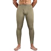 M-Tac Men’s Thermal Compression Pants – Grid Fleece Lined Base Layer Underwear Bottoms for Cold Weather ECWCS Delta Level 2