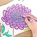 UnityStar Gel Pens Set, 180 Assorted Unique Colors (No Duplicate) Adult Coloring Gel Pens with Metallic Neon Glitter Magic Colors & Gift Box for Painting Drawing Writing