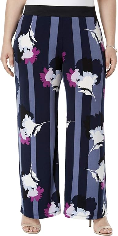 plus size high rise palazzo pants