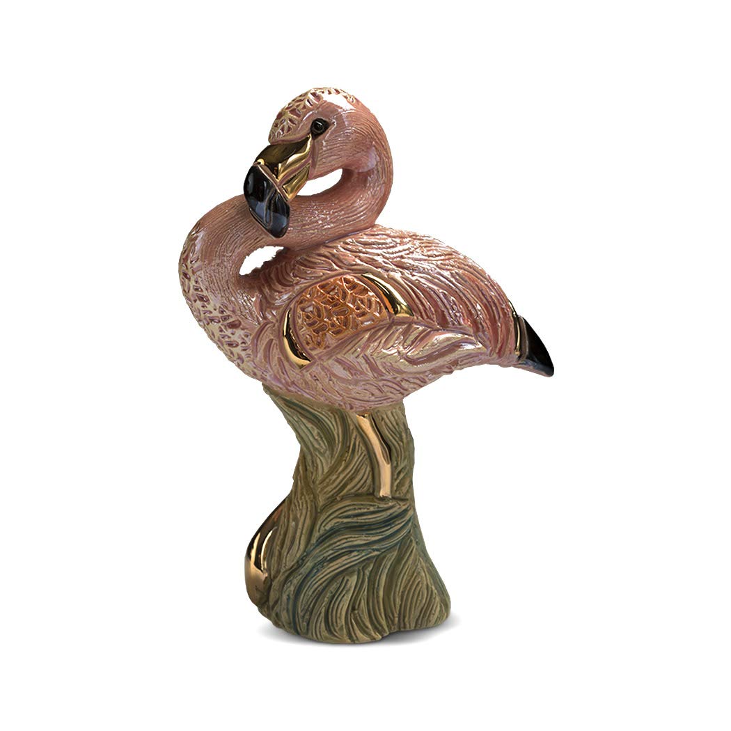 De Rosa Rinconada - Flamingo Bird Ceramics Figurine